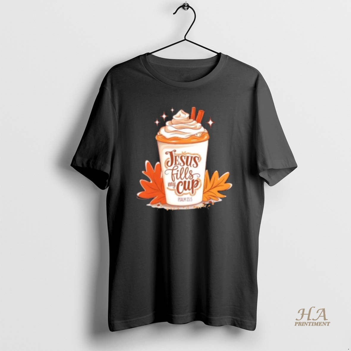 Official Jesus Fills My Cup Autumn Christian T-Shirts, Hoodie, Sweatshirt | InkNestWear.com