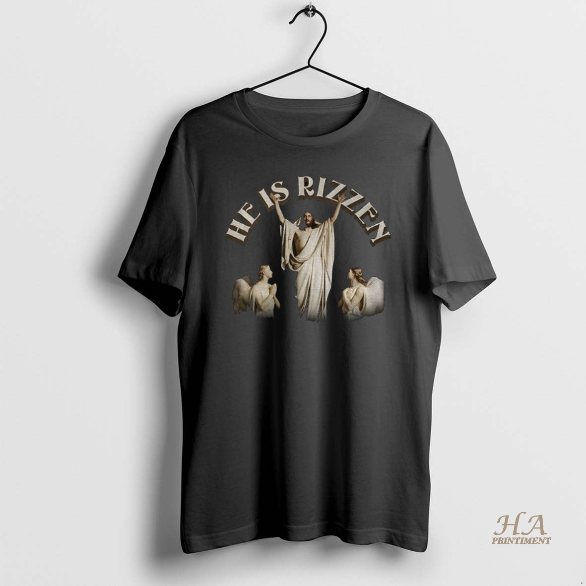 Official Jesus He Is Rizzen Vintage T-Shirts, Hoodie, Sweatshirt | InkNestWear.com