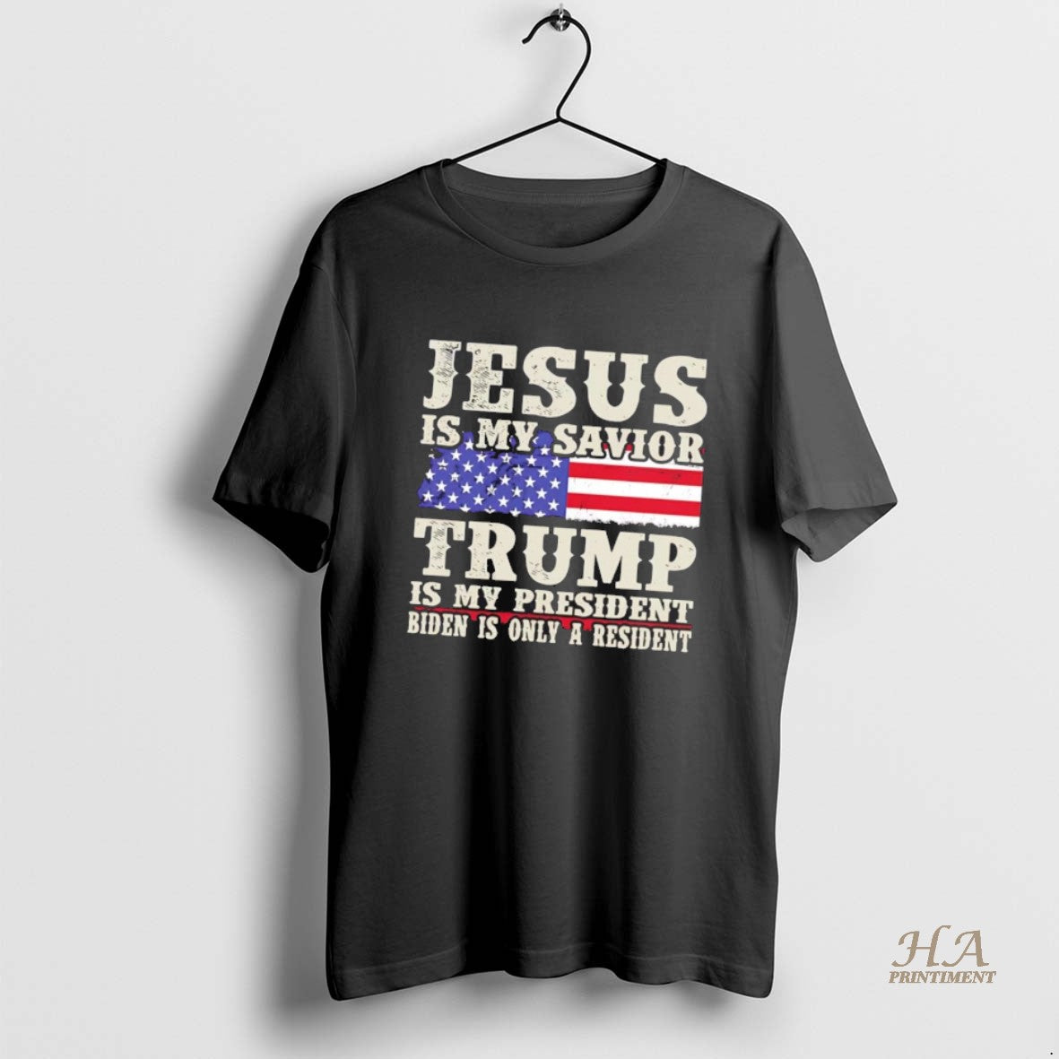 Official Jesus Is My Savior Trump Is My President Biden Is Only A Resident T-Shirts, Hoodie, Sweatshirt | InkNestWear.com