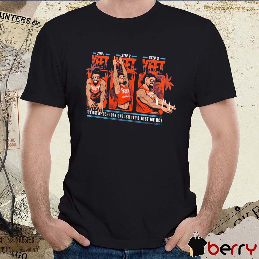 Jey Uso Yeet Steps 1 2 3 It’s Just Me UGE Day One ISH WWE 2025 t-shirt