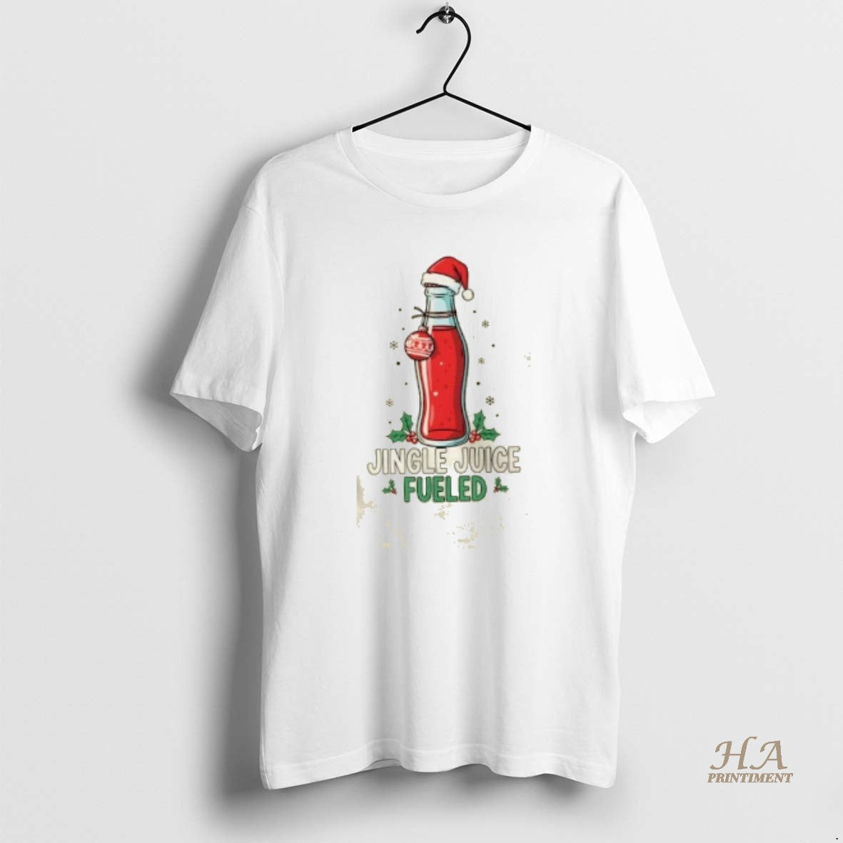 Official Jingle Juice Fueled Christmas T-Shirts, Hoodie, Sweatshirt | InkNestWear.com