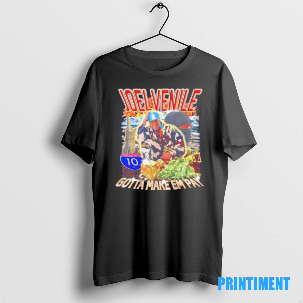 Official Joelvenile Gotta Make Em Pay Graphic Tee Sweater