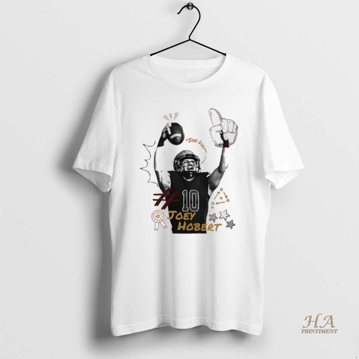 Official Joey Hobert Texas State Bobcats Football With Two Hands T-Shirts, Hoodie, Sweatshirt | InkNestWear.com