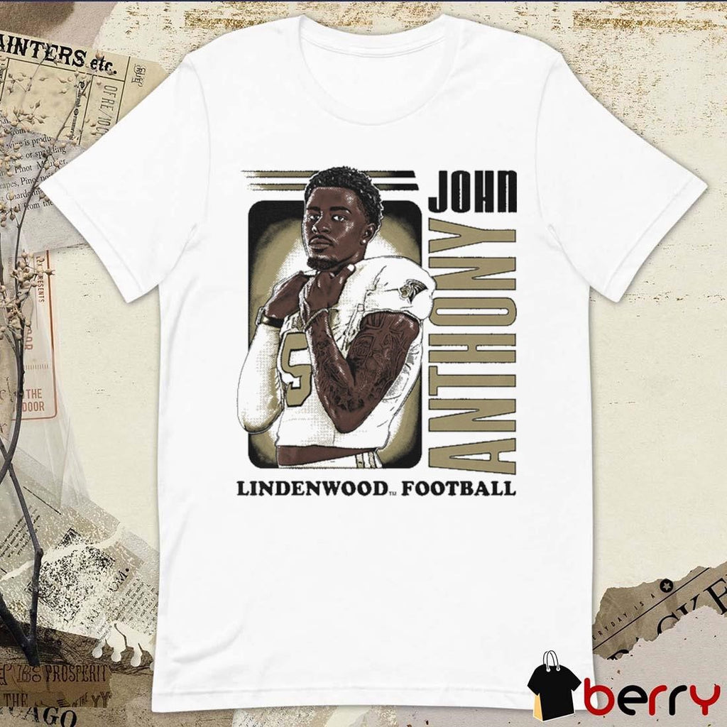 John Anthony Lindenwood Lions Football Classics Graphic t-shirt