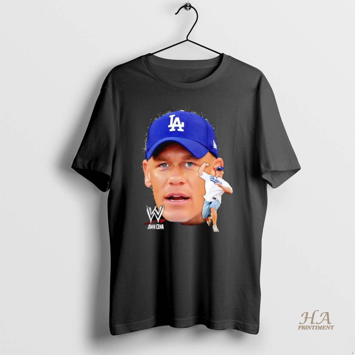 Official John Cena Pitching Baseball La Dodgers T-Shirts, Hoodie, Sweatshirt | InkNestWear.com