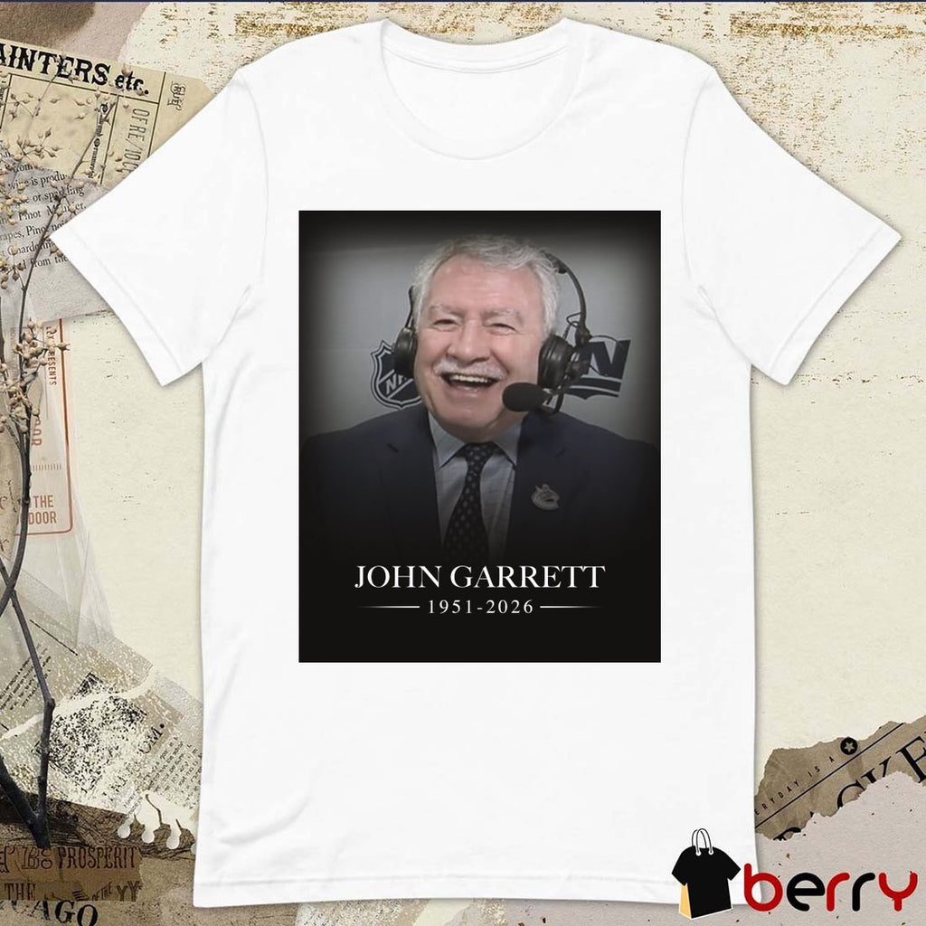 John Garrett 1951 – 2026 Sportsnet t-shirt