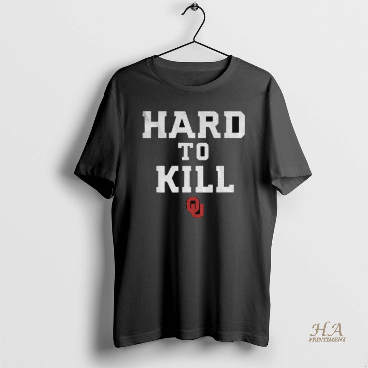 Official John Kuceyeski Wearing Hard To Kill Oklahoma Sooners Football T-Shirts, Hoodie, Sweatshirt | InkNestWear.com