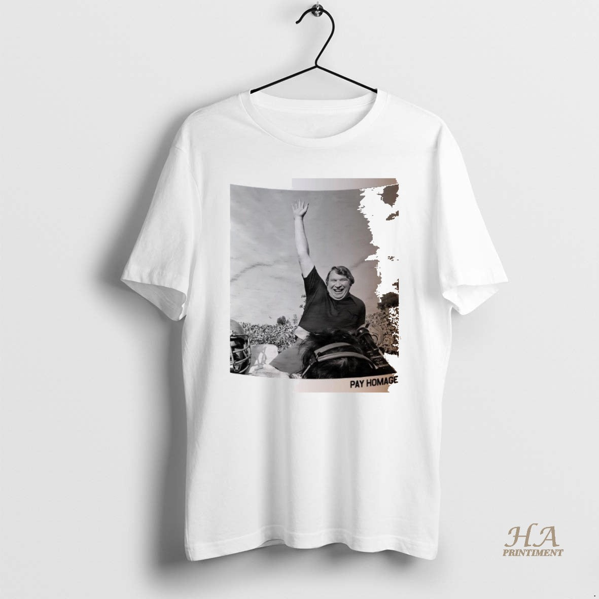 Official John Madden Pay Homage Image T-Shirts, Hoodie, Sweatshirt | InkNestWear.com