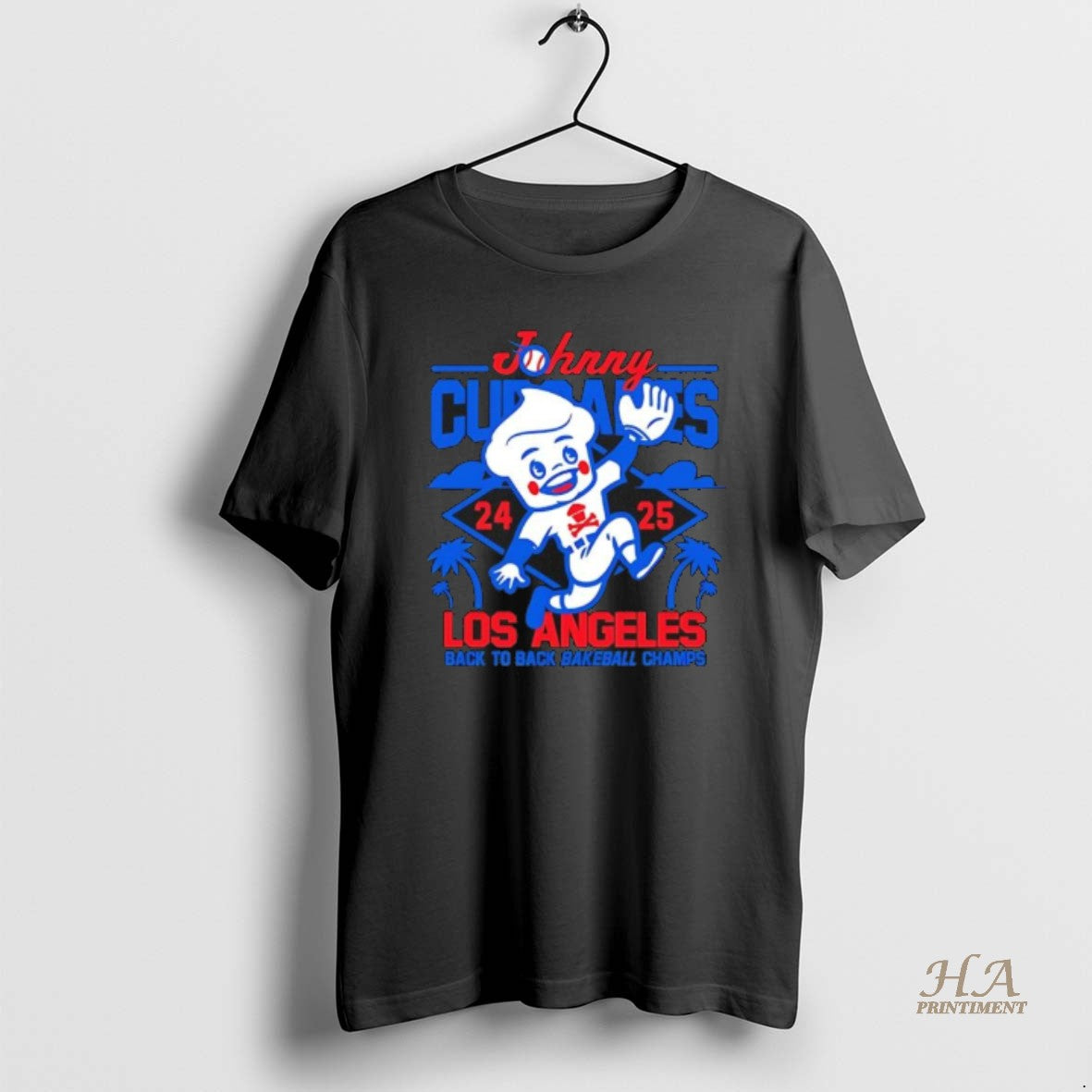 Official Johnny Cupcakes Los Angeles Back To Back Baseball Champs Black T-Shirts, Hoodie, Sweatshirt | InkNestWear.com