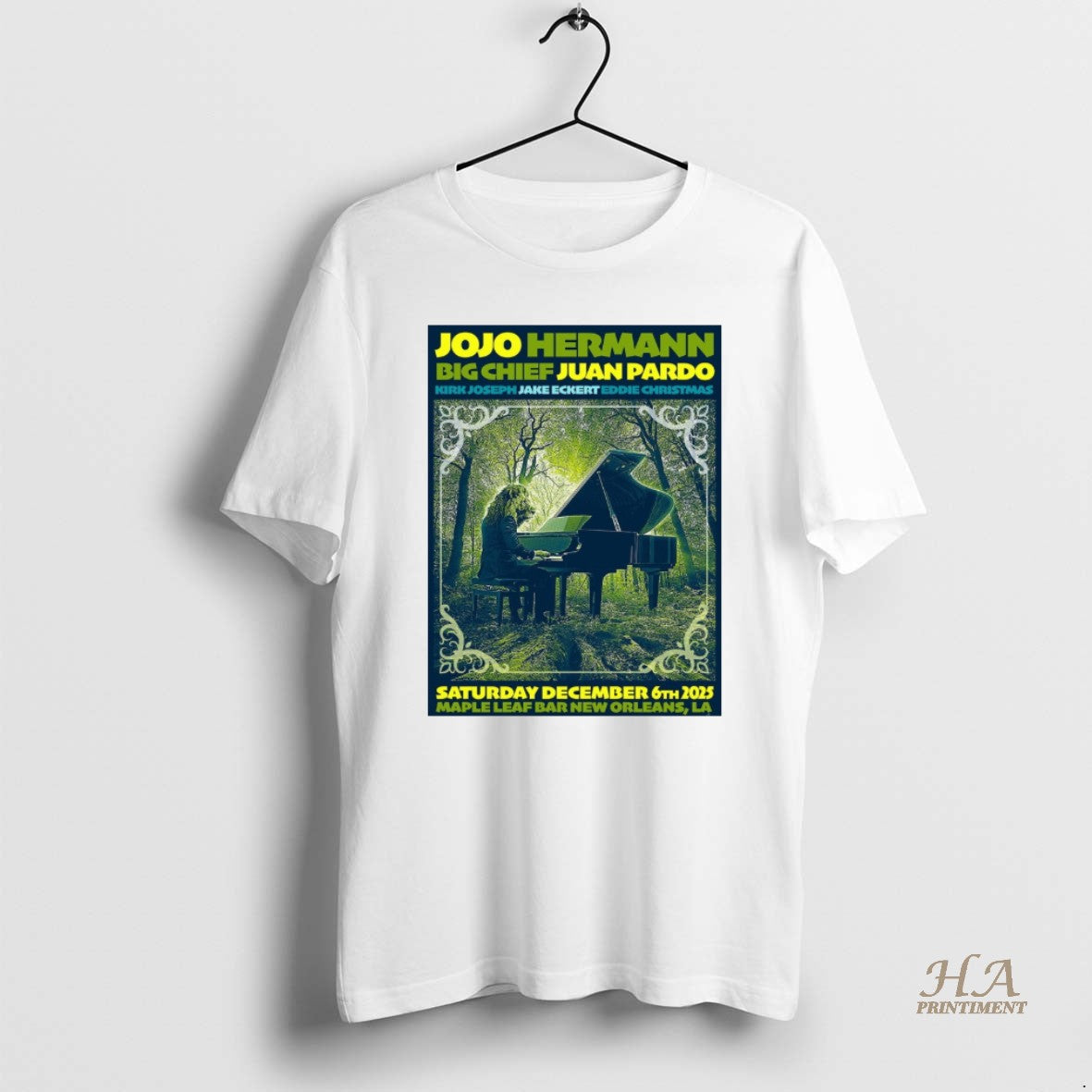 Official Jojo Hermann Big Chief Juan Pardo December 6 2025 New Orleans La T-Shirts, Hoodie, Sweatshirt | InkNestWear.com