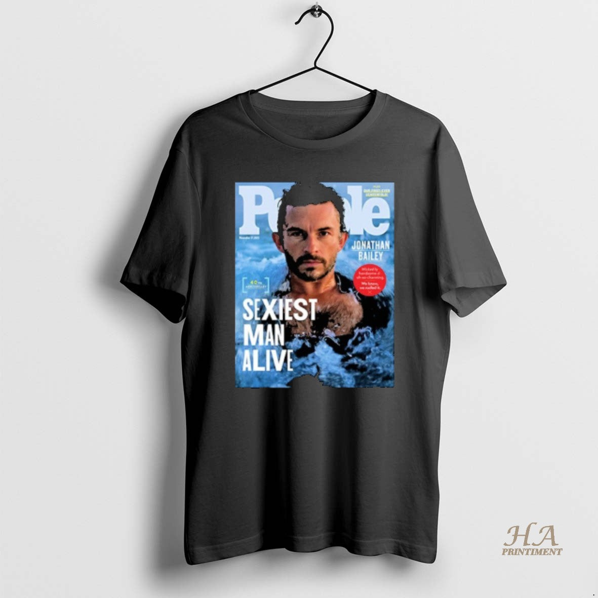 Official Jonathan Bailey Named Peoples Sexiest Man Alive T-Shirts, Hoodie, Sweatshirt | InkNestWear.com