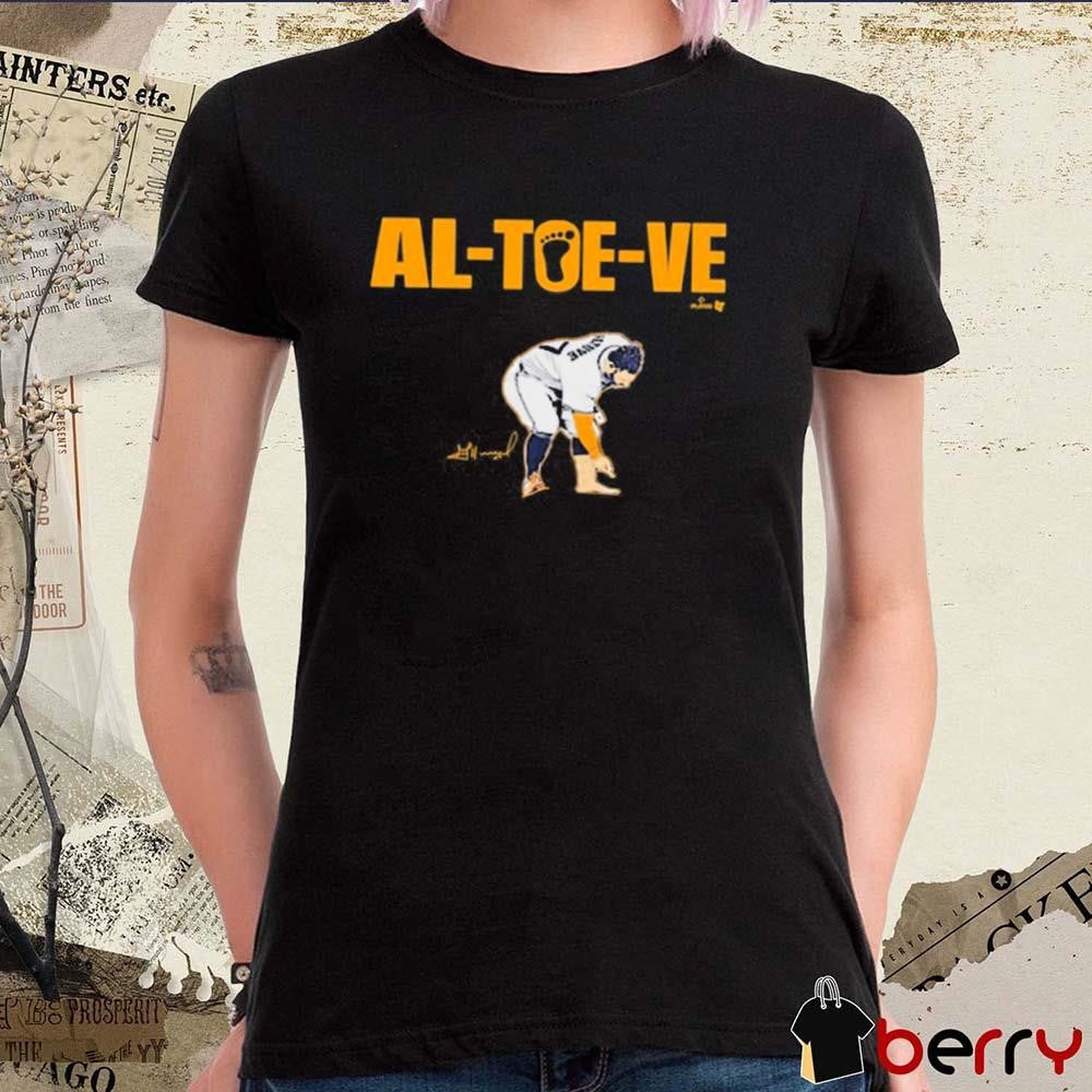 Jose Altuve Houston Astros Al Toe Ve Signature t-shirt