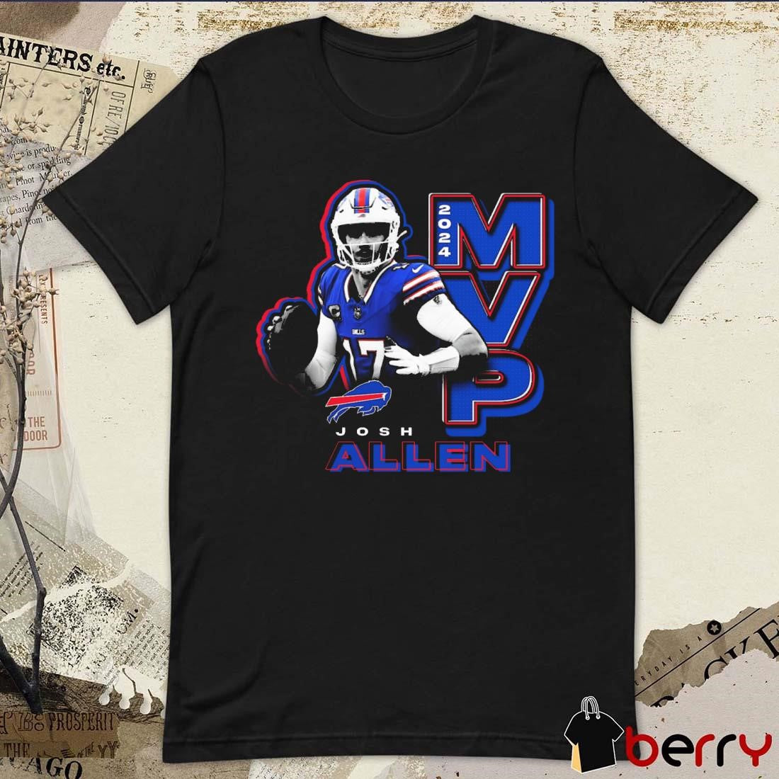Josh Allen Buffalo Bills Football 2024 MVP NFL Honors awards Graphic t-shirt