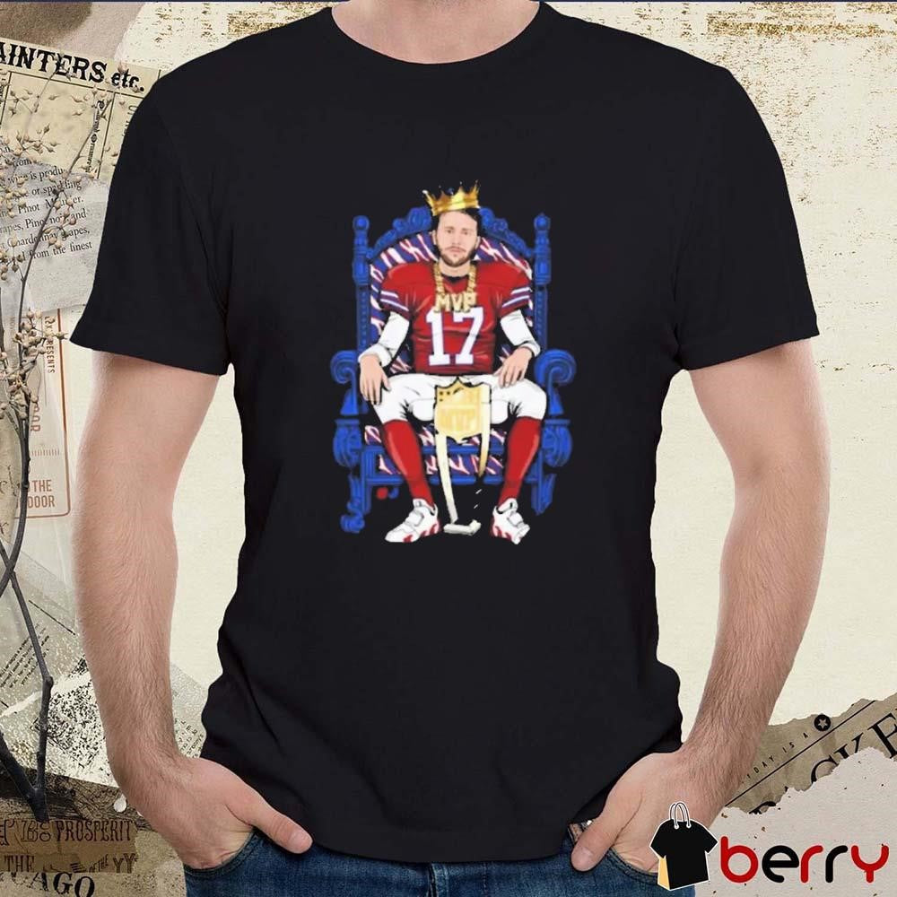 Josh Allen Buffalo Bills Football MVP 2024 Be Good Do Good God Bless and Go Bills Graphic t-shirt