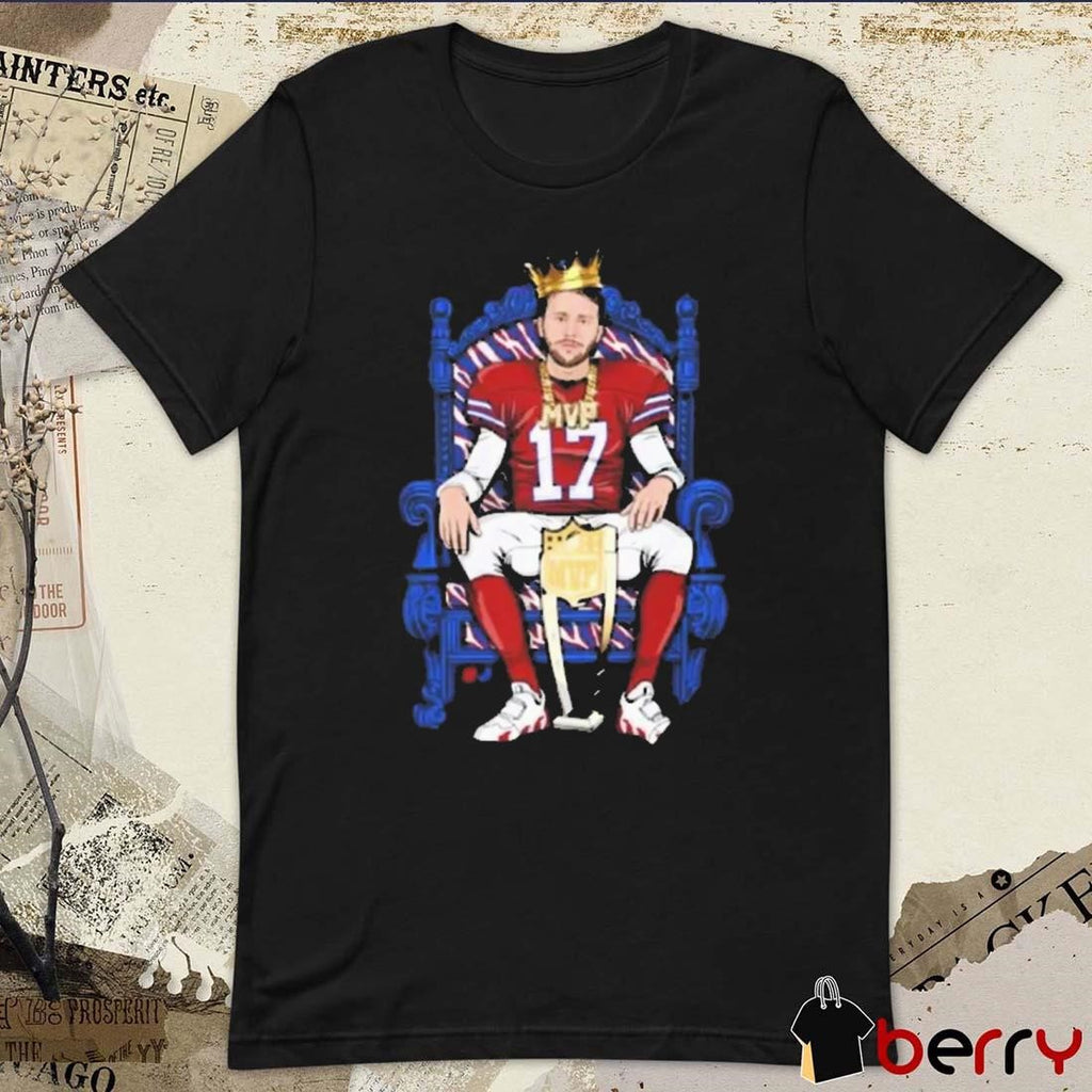 Josh Allen Buffalo Bills Football MVP 2024 Be Good Do Good God Bless and Go Bills Graphic t-shirt