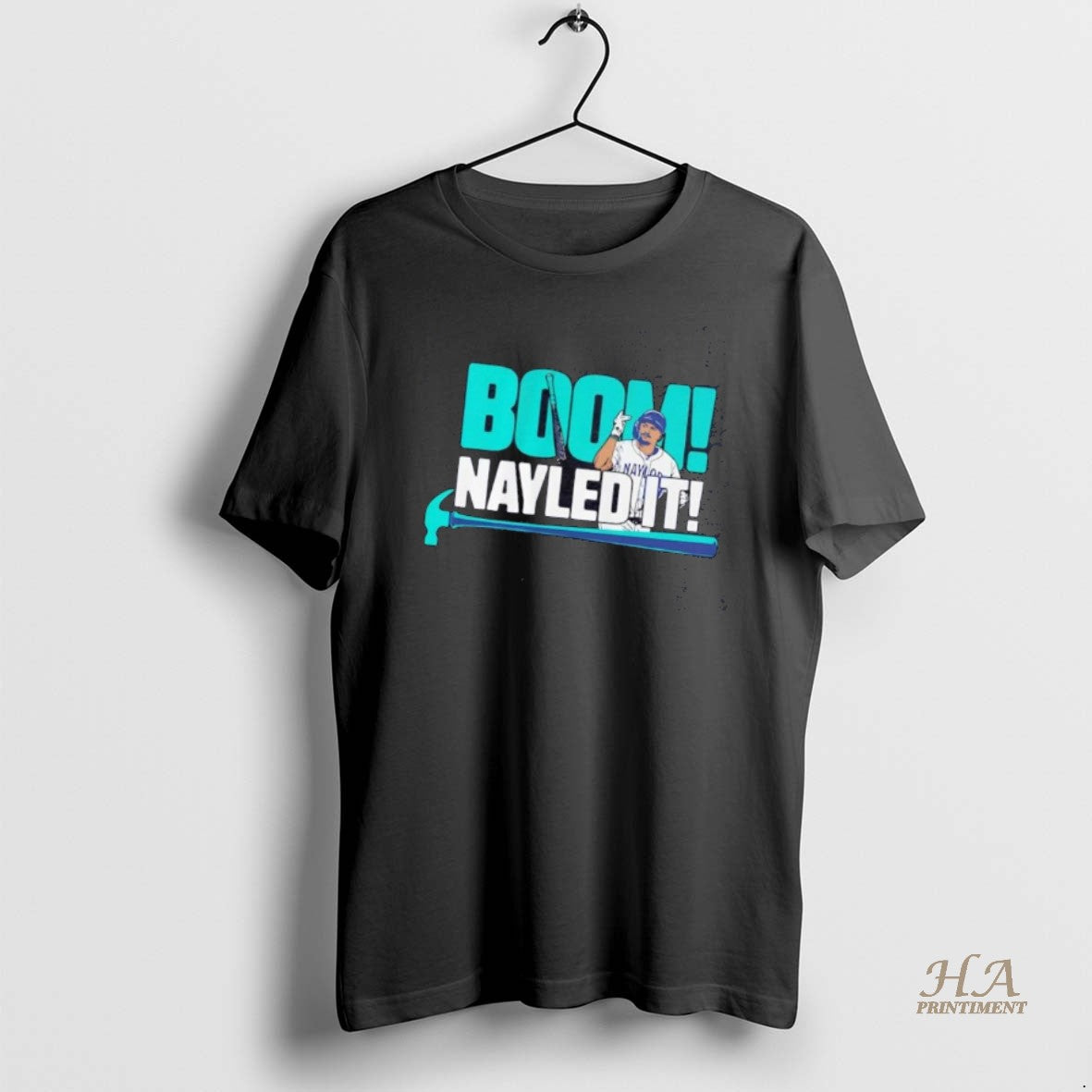 Official Josh Naylor Boom Nayled It Seattle Mariners T-Shirts, Hoodie, Sweatshirt | InkNestWear.com