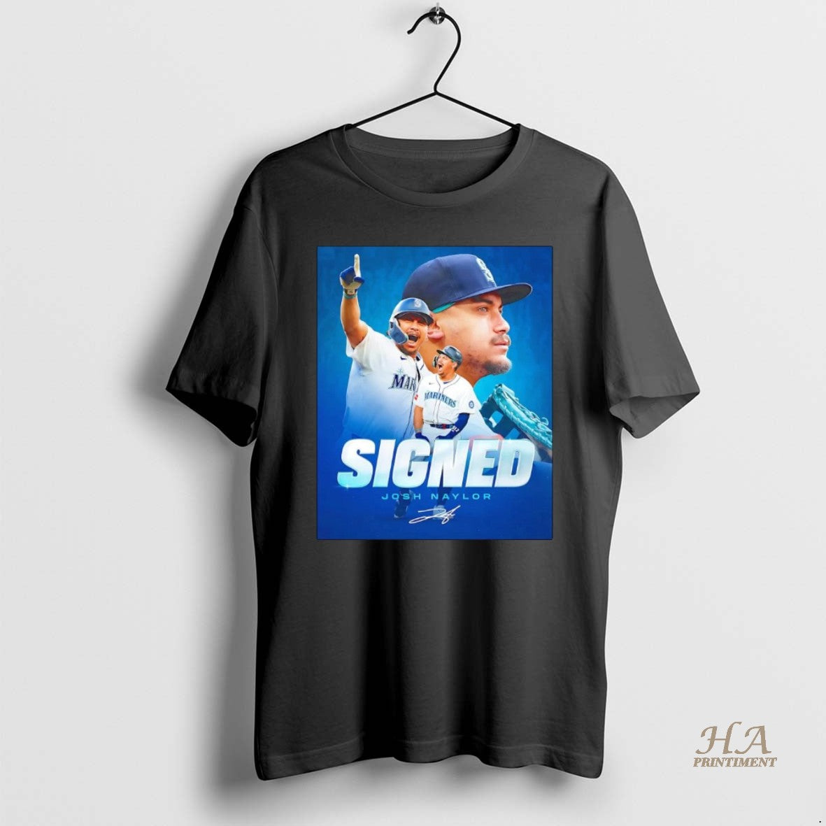 Official Josh Naylor Signed Seattle Mariners T-Shirts, Hoodie, Sweatshirt | InkNestWear.com