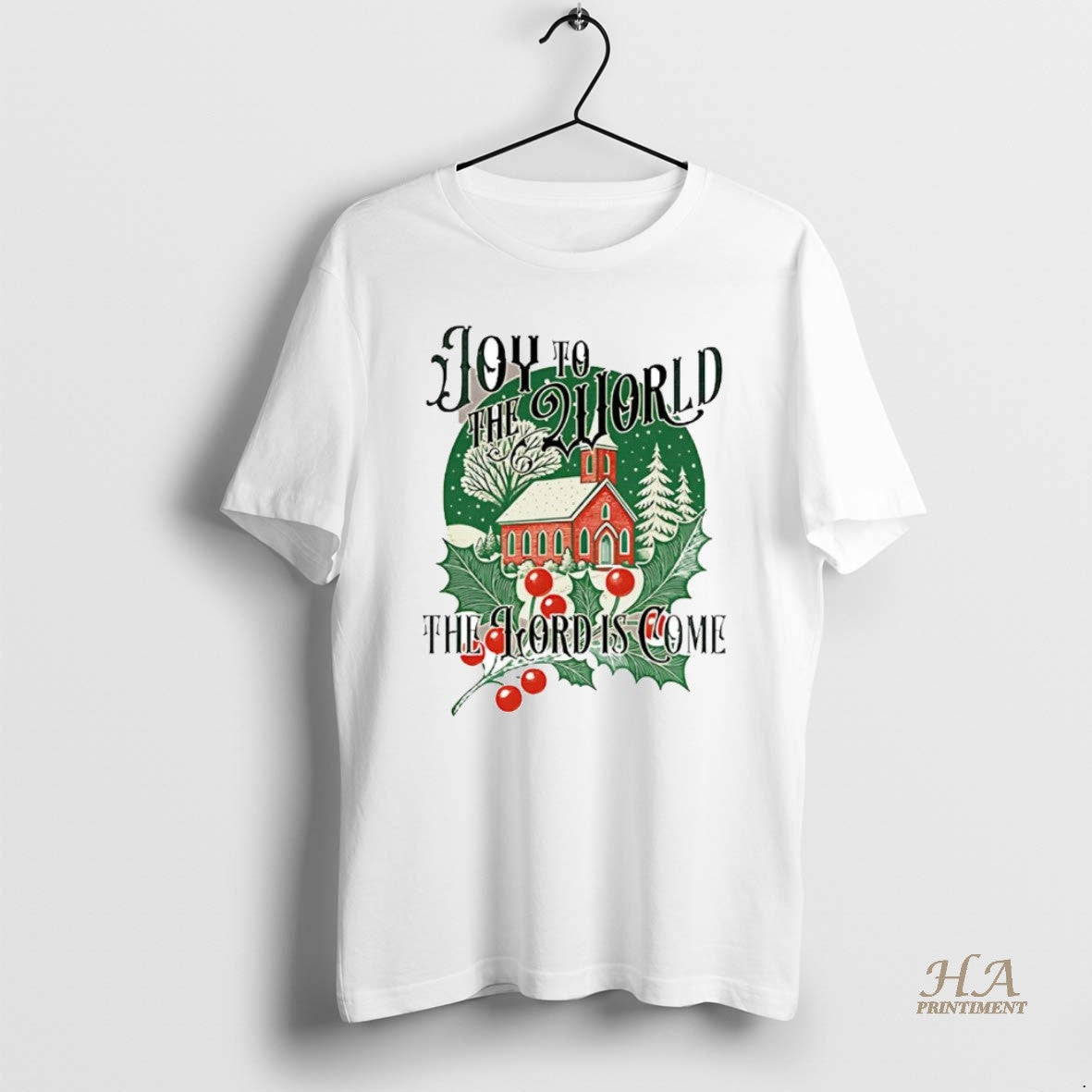 Official Joy To The World The Lord Is Come Christmas T-Shirts, Hoodie, Sweatshirt | InkNestWear.com
