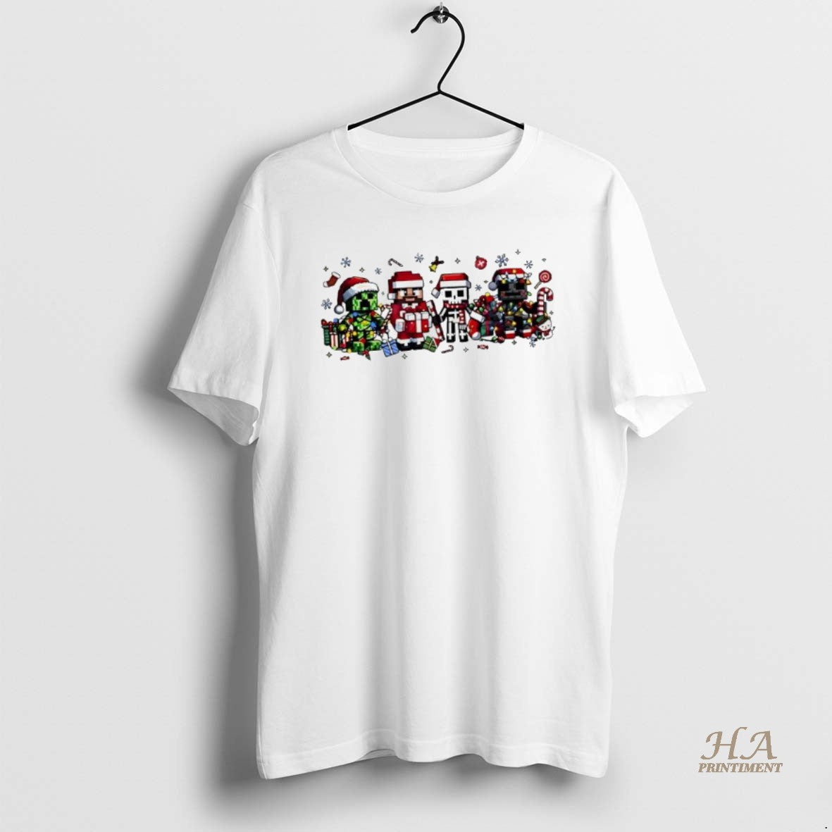 Official Just A Jolly Creeper Gamer Character Christmas T-Shirts, Hoodie, Sweatshirt | InkNestWear.com