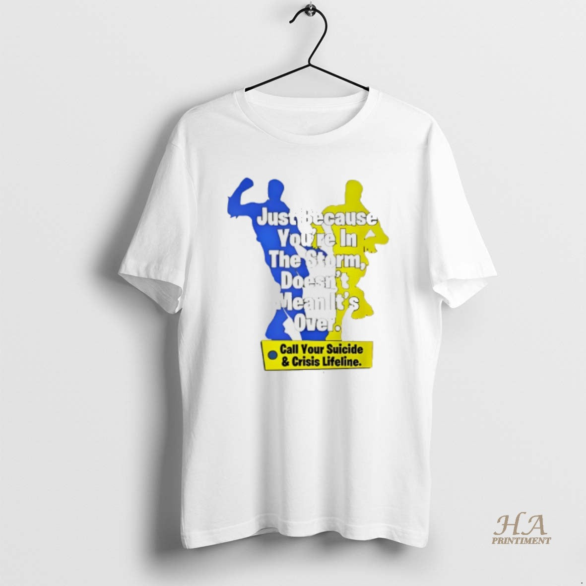 Official Just Because Youre In The Storm Doesnt Mean Its Over T-Shirts, Hoodie, Sweatshirt | InkNestWear.com