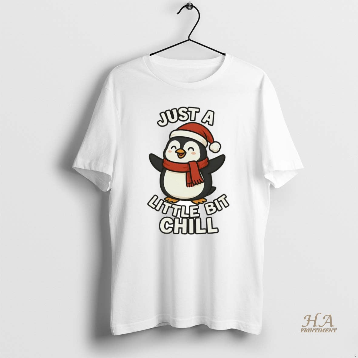 Official Just A Little Bit Chill Penguin Christmas T-Shirts, Hoodie, Sweatshirt | InkNestWear.com