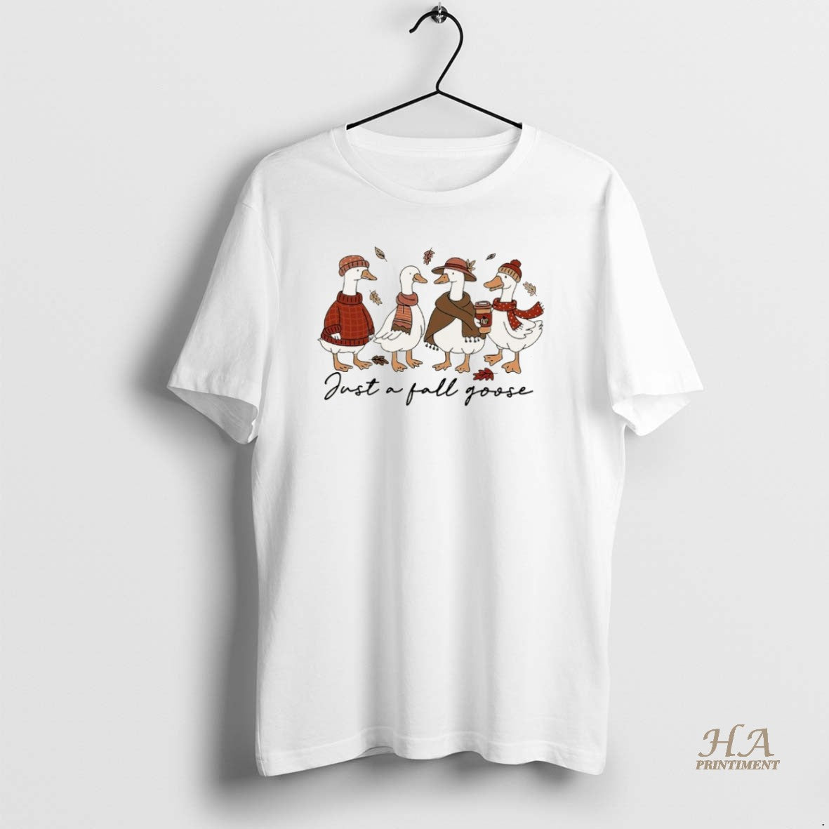 Official Just A Thankful Goose Thanksgiving Christmas T-Shirts, Hoodie, Sweatshirt | InkNestWear.com