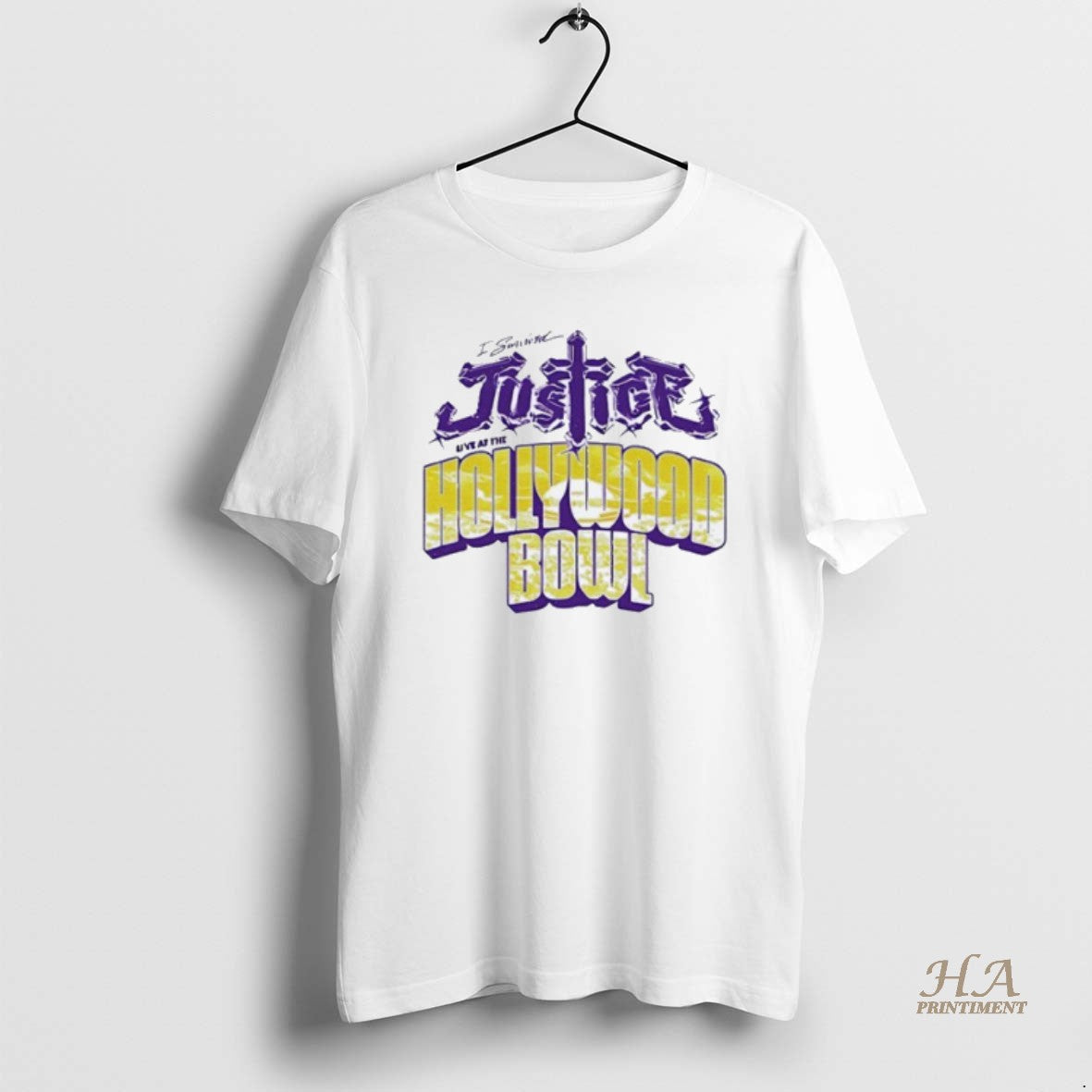 Official Justice I Survived Live In Hollywood Bowl Sword T-Shirts, Hoodie, Sweatshirt | InkNestWear.com
