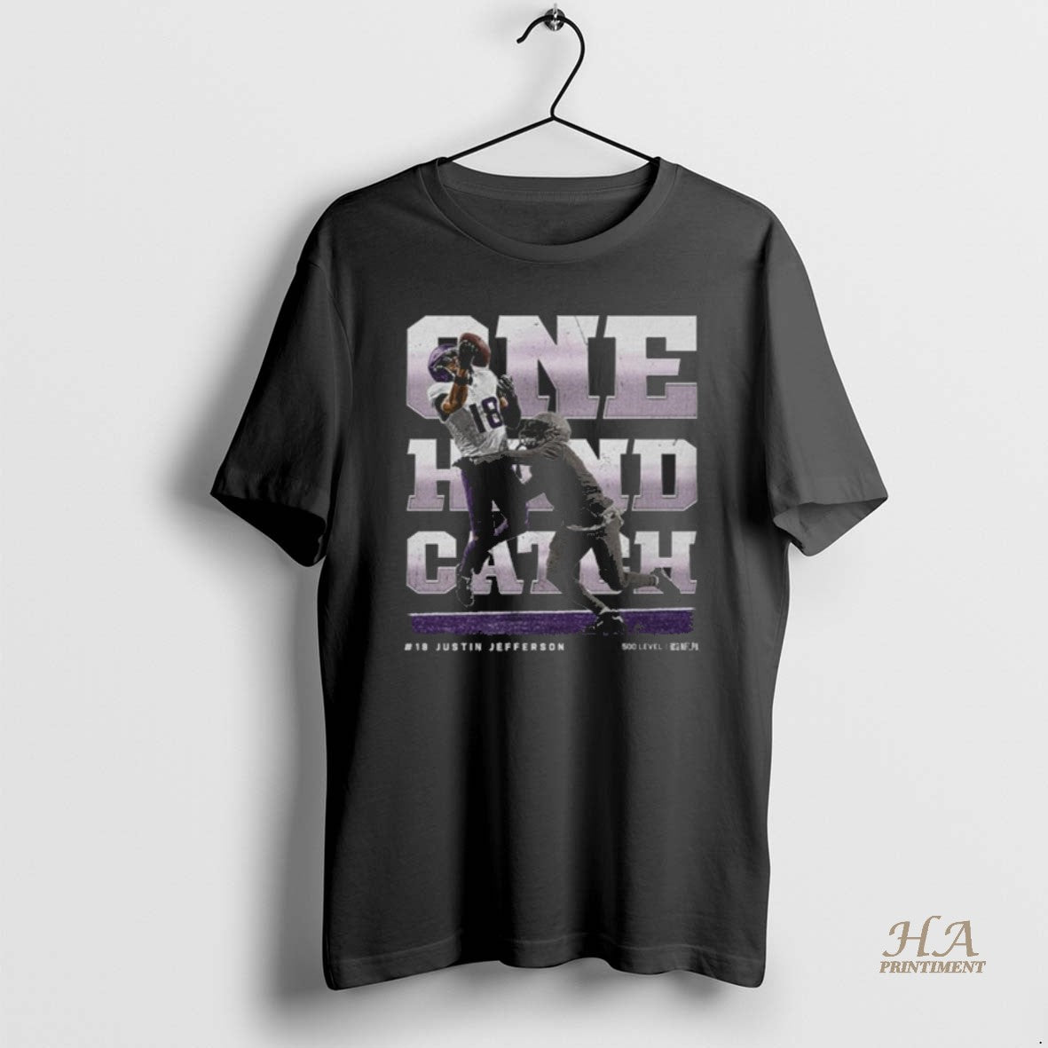 Official Justin Jefferson Minnesota One Hand Catch T-Shirts, Hoodie, Sweatshirt | InkNestWear.com