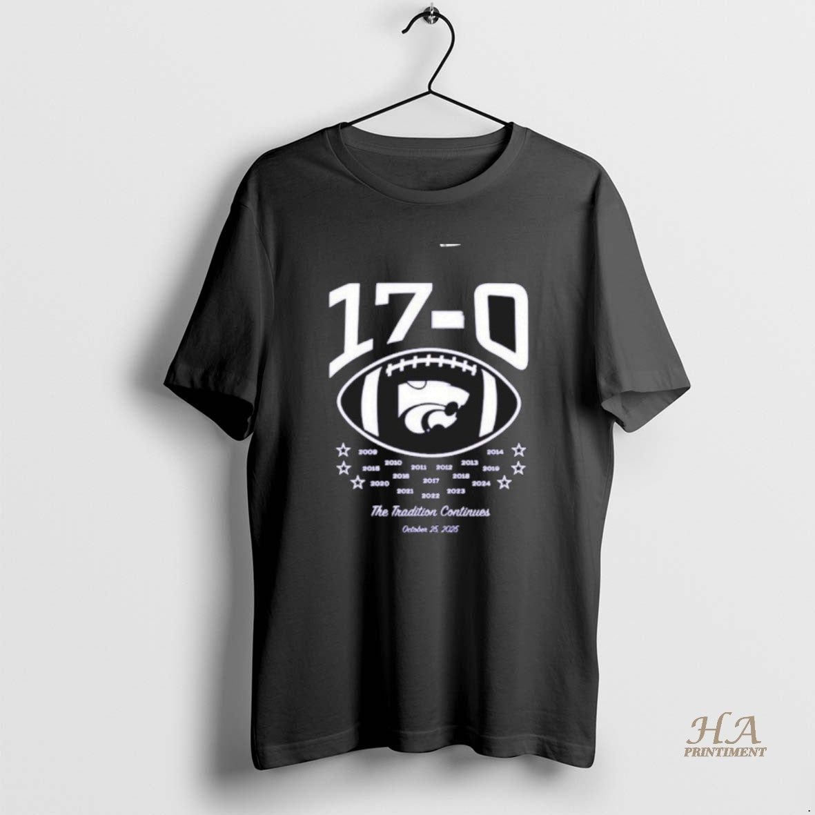 Official K State Wildcats Football 17 0 Vs Kansas T-Shirts, Hoodie, Sweatshirt | InkNestWear.com
