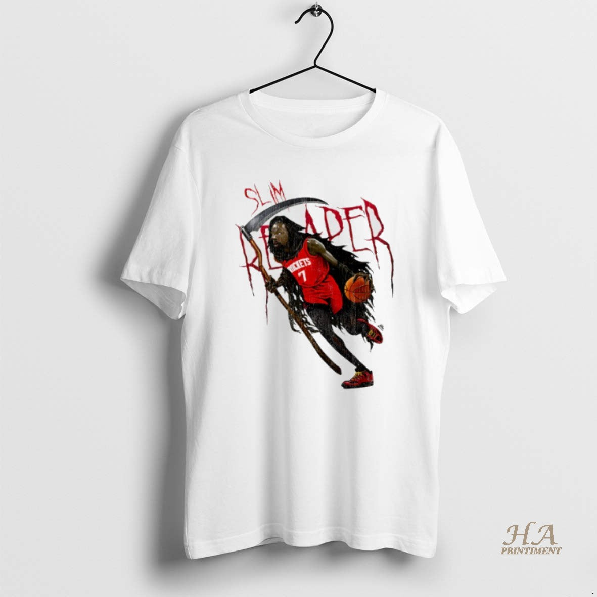 Official Kd Slim Reaper Kevin Durant Houston Rockets T-Shirts, Hoodie, Sweatshirt | InkNestWear.com