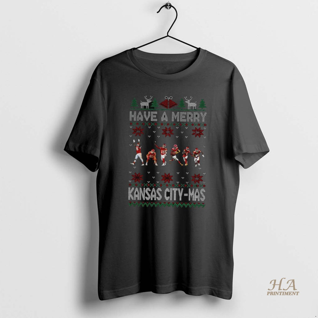 Official Kansas City Chiefs Football Have A Merry Kansas City Mas Merry Christmas T-Shirts, Hoodie, Sweatshirt