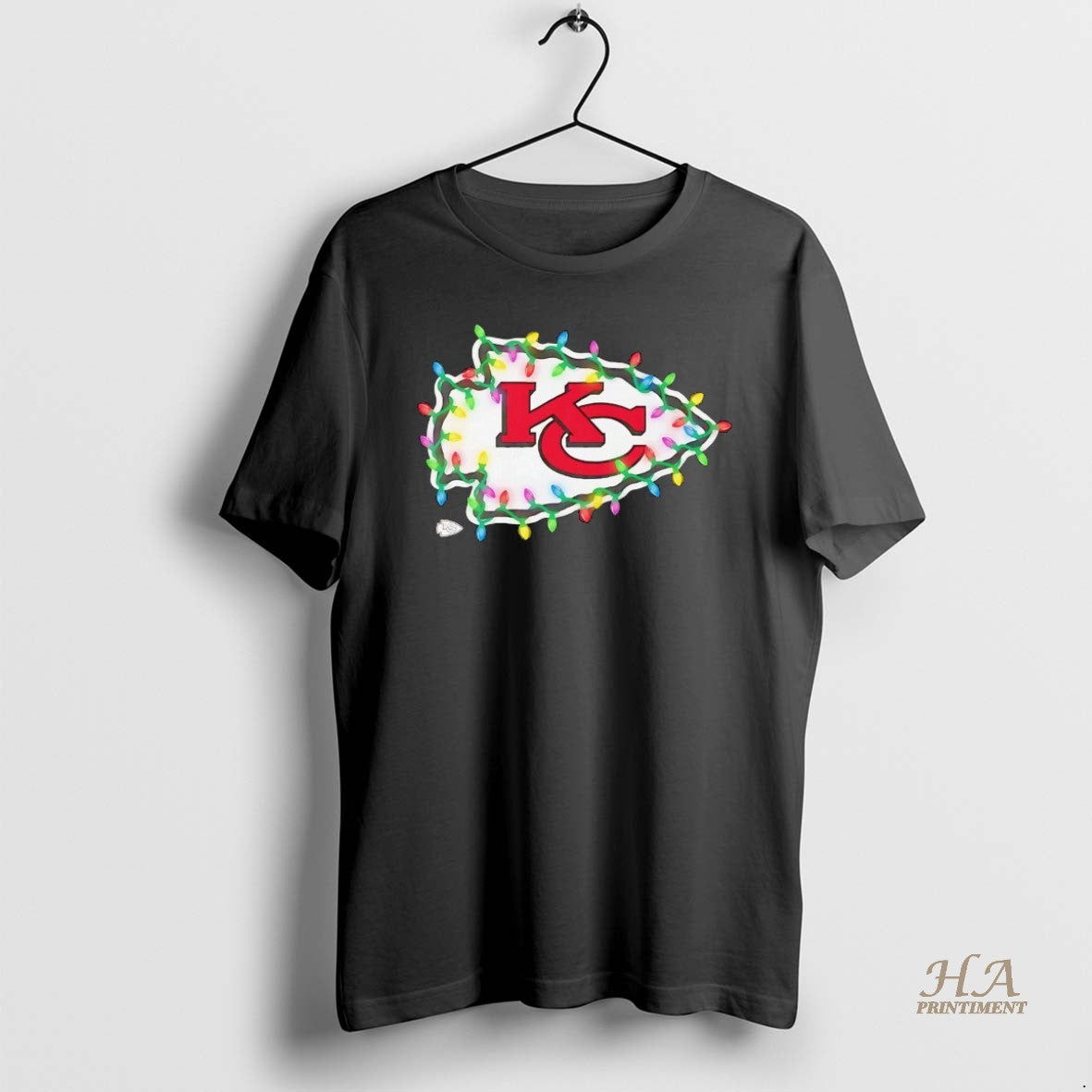 Official Kansas City Chiefs Logo Christmas Light T-Shirts, Hoodie, Sweatshirt | InkNestWear.com