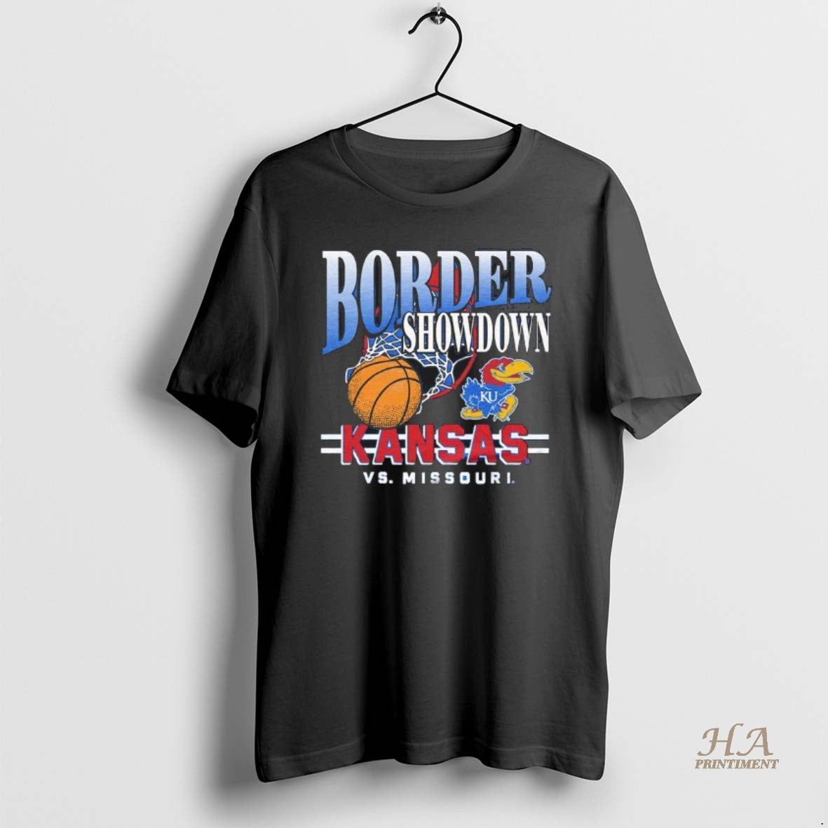 Official Kansas Jayhawks Basketball Border Showdown 2025 Vs Missouri T-Shirts, Hoodie, Sweatshirt | InkNestWear.com
