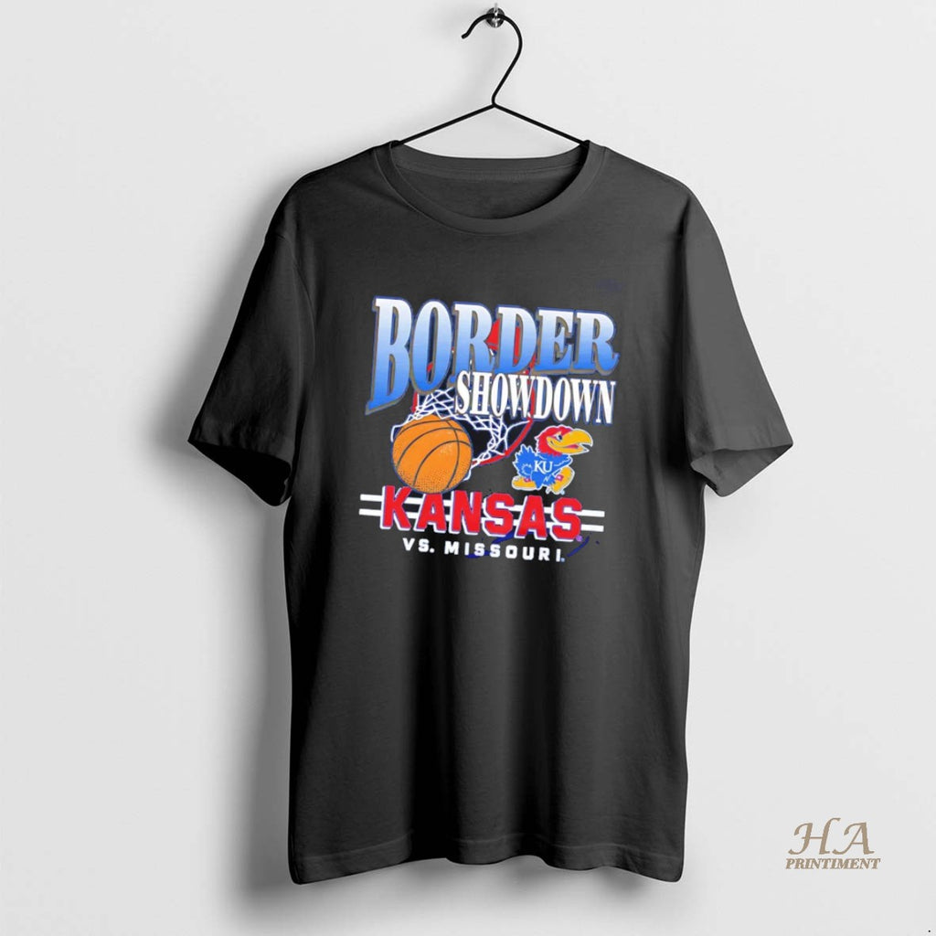 Official Kansas Jayhawks Vs Missouri Border Showdown T-Shirts, Hoodie, Sweatshirt | InkNestWear.com