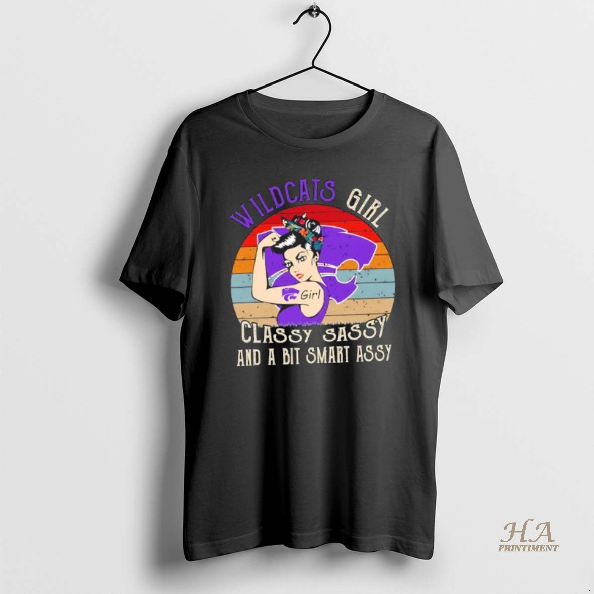 Official Kansas State Wildcats Girl Classy Sassy And A Bit Smart Assy T-Shirts, Hoodie, Sweatshirt | InkNestWear.com
