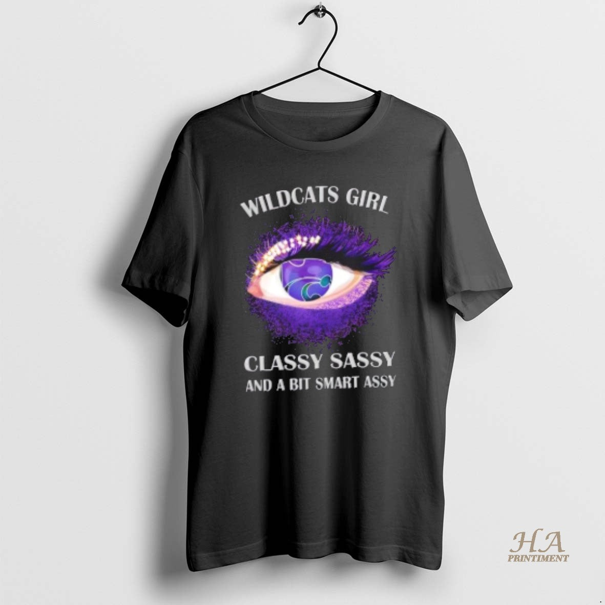 Official Kansas State Wildcats Eye Girl Fans Classy Sassy And A Bit Smart Assy T-Shirts, Hoodie, Sweatshirt | InkNestWear.com