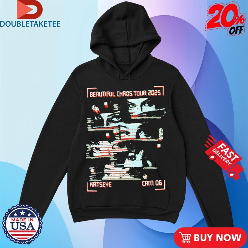 Katseye Beautiful Chaos Tour 2025 Eyes Shirts