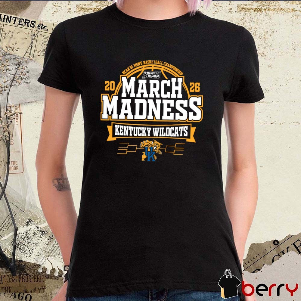 Kentucky Wildcats 2026 NCAA DI Men’s Basketball Championship March Madness t-shirt