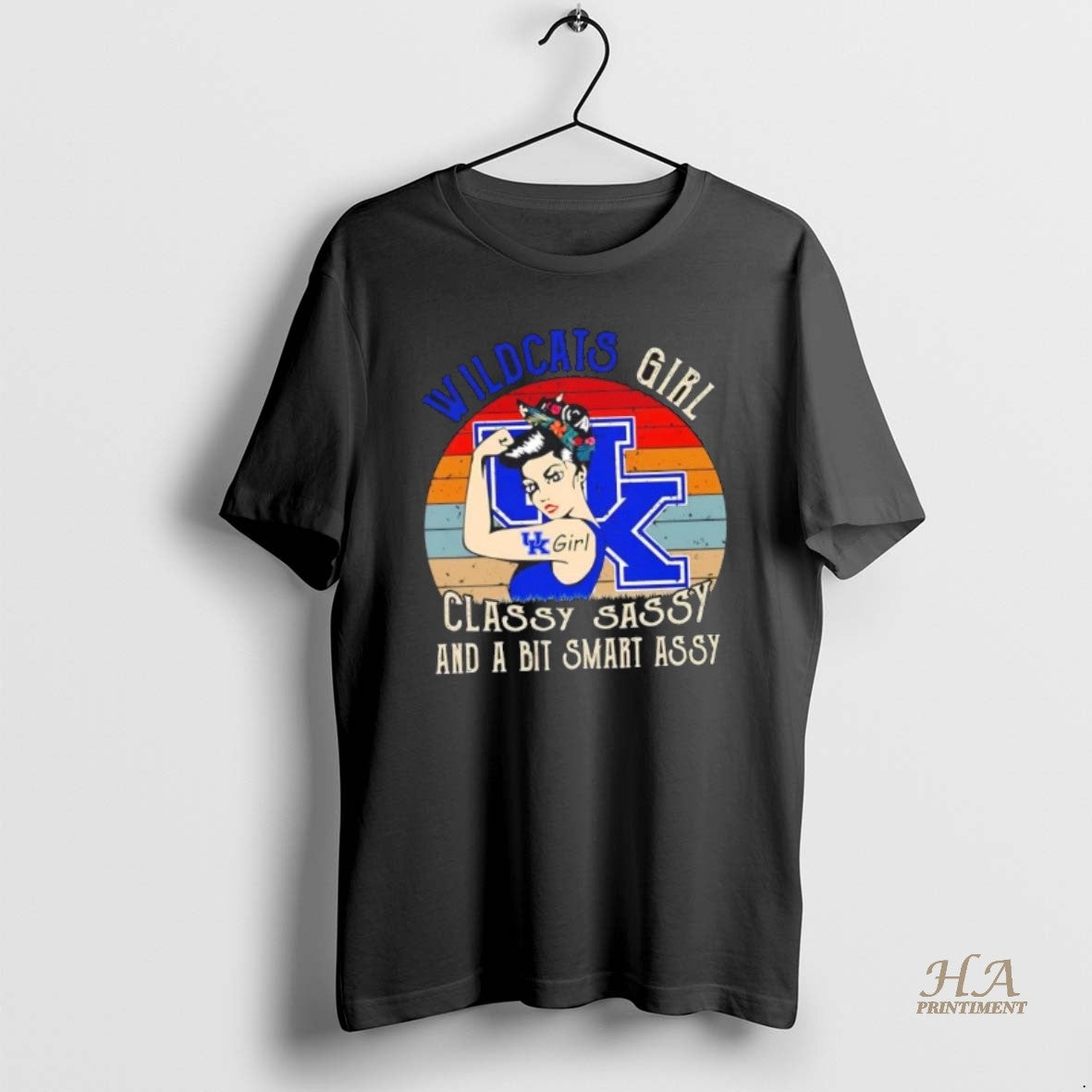Official Kentucky Wildcats Girl Classy Sassy And A Bit Smart Assy T-Shirts, Hoodie, Sweatshirt | InkNestWear.com