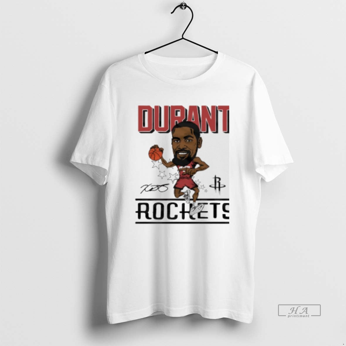 Official Kevin Durant Houston Rockets Nba Player Signature Caricature T-Shirts, Hoodie, Sweatshirt | InkNestWear.com