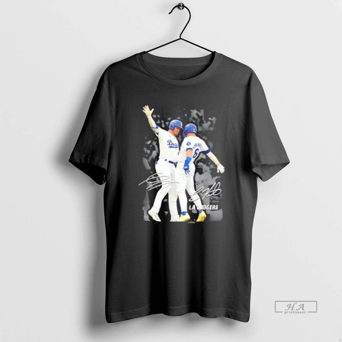 Official Kike Hernandez And Gavin Luxs Celebration Los Angeles Dodgers Signatures T-Shirts, Hoodie, Sweatshirt