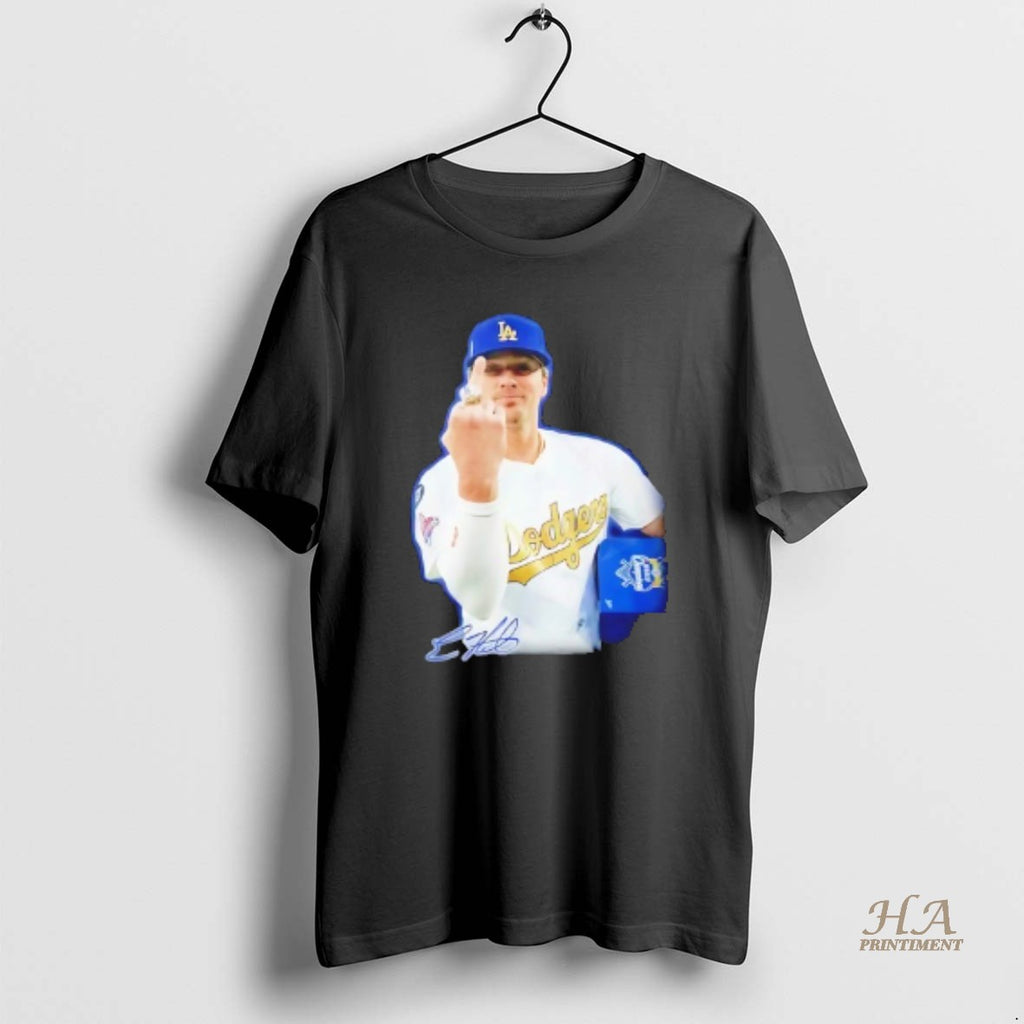 Official Kike Hernandez Middle Finger T-Shirts, Hoodie, Sweatshirt | InkNestWear.com