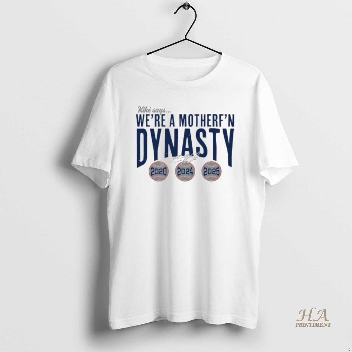 Official Kike Hernandez Says Were A Mother Fn Dynasty 2020 2024 205 Signature T-Shirts, Hoodie, Sweatshirt | InkNestWear.com