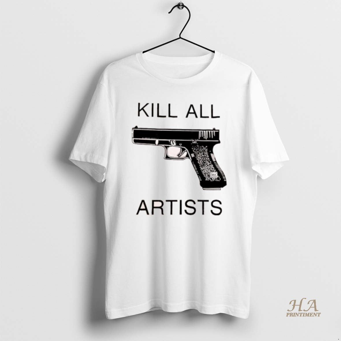 Official Kill All Artists Gun T-Shirts, Hoodie, Sweatshirt | InkNestWear.com