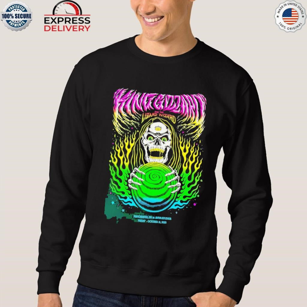 King Gizzard And The Lizard Wizard Halloween Show In Manchester UK On Oct 31 2025 Shirt