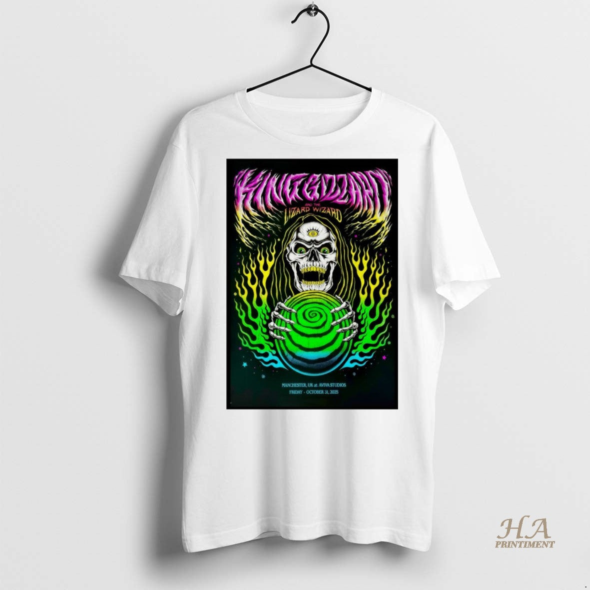 Official King Gizzard And The Lizard Wizard October 31 2025 Manchester Uk At Aviva Studios T-Shirts, Hoodie, Sweatshirt