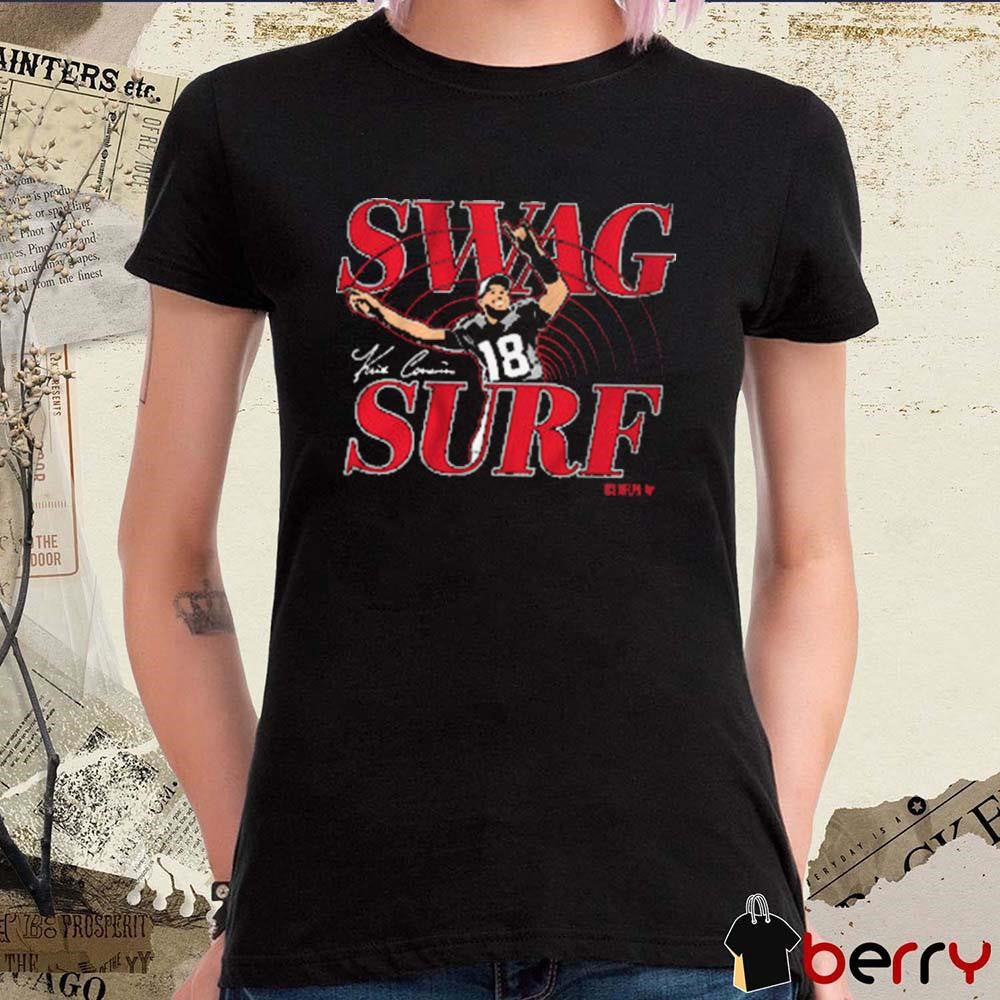 Kirk Cousins Swag Surf Atlanta Falcons NFL Signature t-shirt