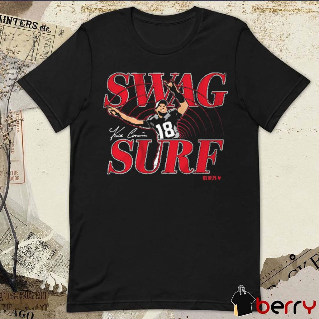 Kirk Cousins Swag Surf Atlanta Falcons NFL Signature t-shirt