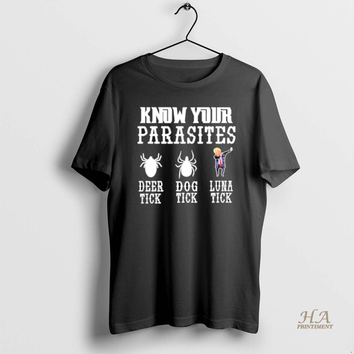 Official Know Your Parasites Anti Trump Dabbing Deer Tick Dog Tick Luna Tick T-Shirts, Hoodie, Sweatshirt | InkNestWear.com