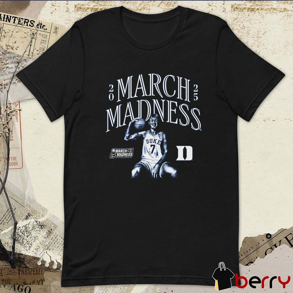 Kon Knueppel Duke Blue Devils Basketball 2025 NCAA March Madness Graphic t-shirt